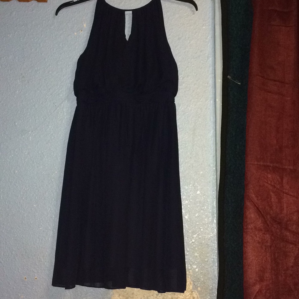 Dark blue dress